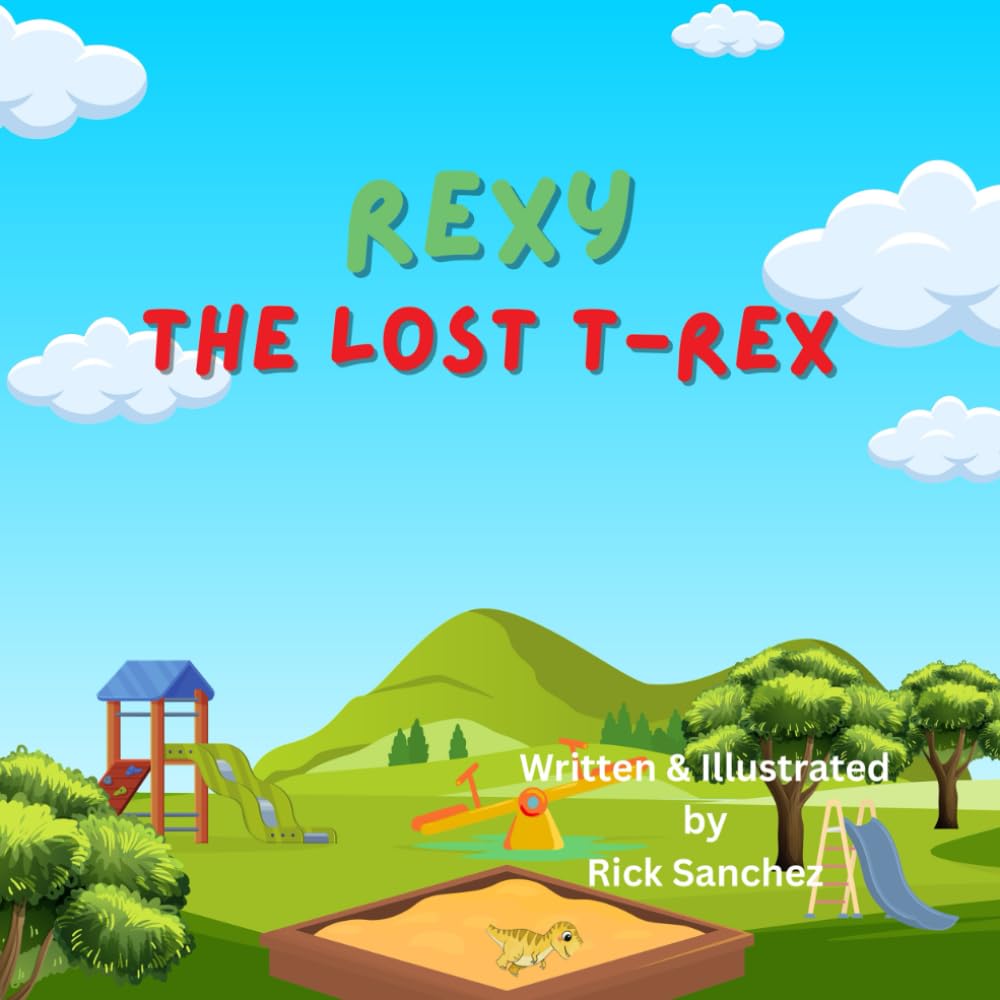 Rexy The Lost T-Rex book cover
